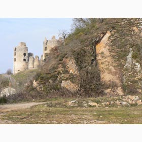 Construction sortie de la roche