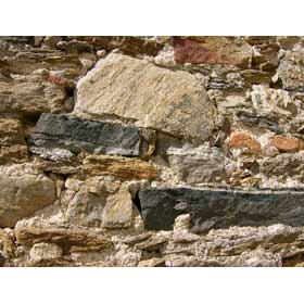 Mur composite à Solignac