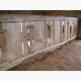 Sol de grange en terre battue