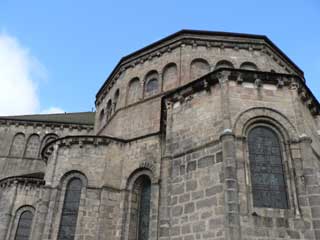 Chevet de l'abbatiale