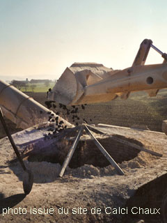 le chargement du four à chaux le chargement du four à chaux