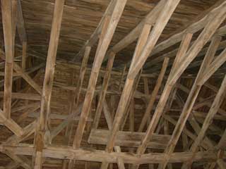 la charpente du prieuré la charpente du prieuré