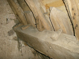 chevillage des chevrons