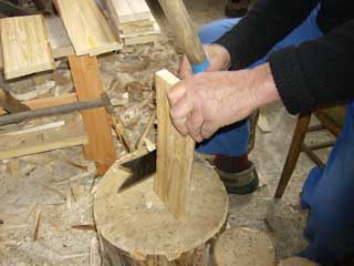 délignage du bardeau