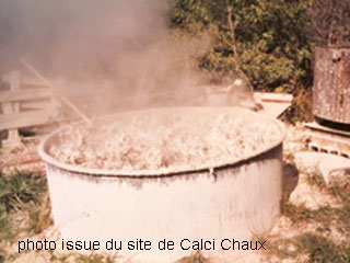 extinction de la chaux vive extinction de la chaux vive