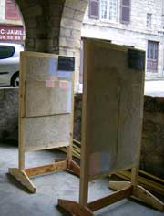 la richesse des couleurs du badigeon