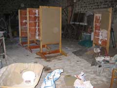 préparation des panneaux