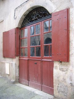 imposte d'une devanture