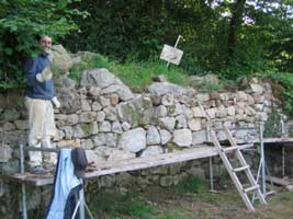 pierres de toutes tailles