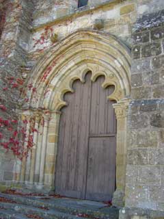 portail de l'église St Patrocle